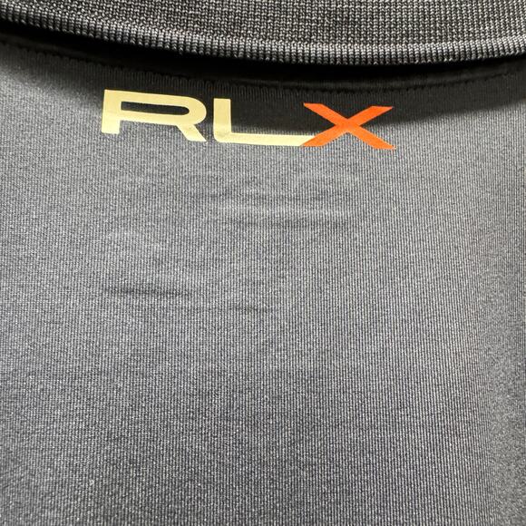 RLX Polo Shirt Mens XL Blue QUAIL HOLLOW CHAMPIONSHIP Golf Performance - Picture 8 of 9